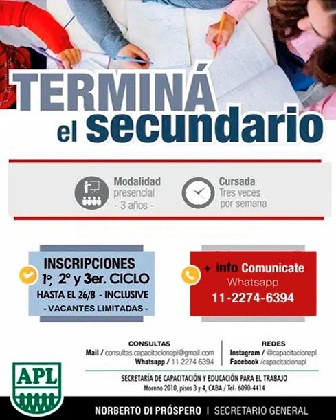 SECUNDARIO EN APL