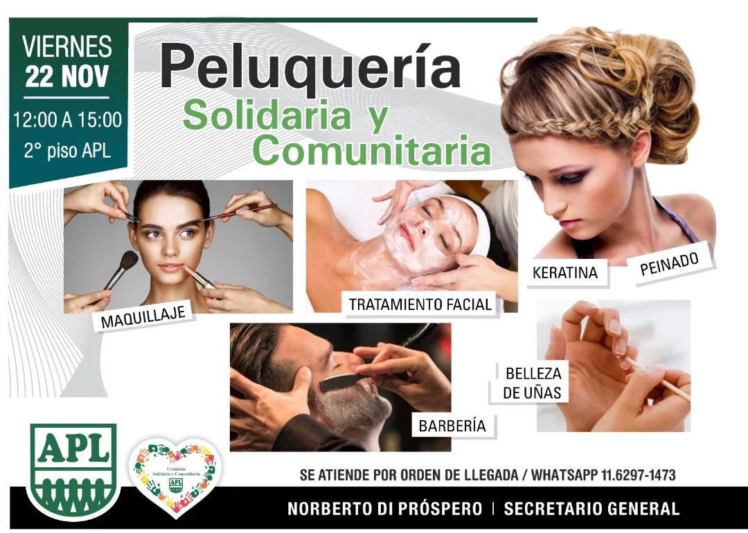 PELUQUERÍA SOLIDARIA Y COMUNITARIA