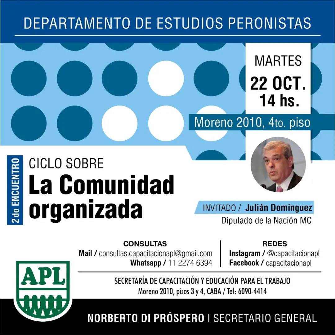 LA COMUNIDAD ORGANIZADA